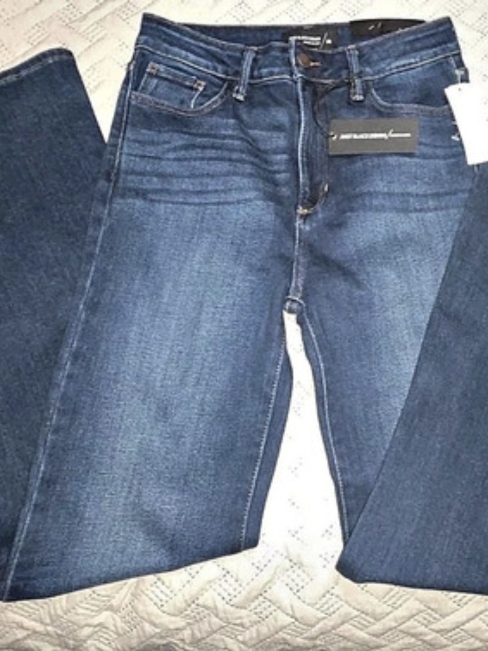 NWT Just Black Denim 'The Donna' High Rise Bell Bottom Flare Jeans Size 30